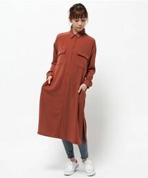 INTERPLANET | ツイルロングシャツ(シャツ/ブラウス)