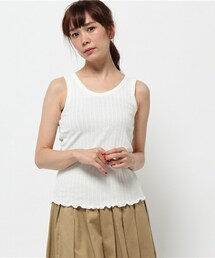 archives | 変形リブタンクトップ(Tシャツ/カットソー)