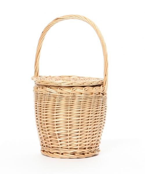 A part by（アパートバイ）の「ラビットファ－バスケット（バッグ・ブラック/ベージュ・ナシ）」の7枚目の写真