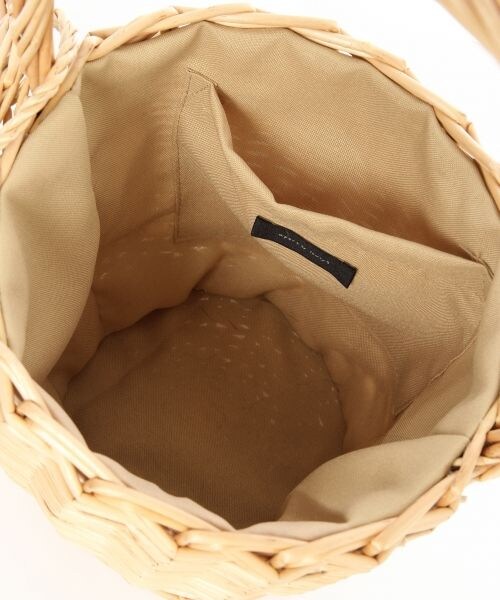 A part by（アパートバイ）の「ラビットファ－バスケット（バッグ・ブラック/ベージュ・ナシ）」の9枚目の写真
