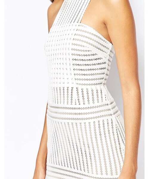 self-portrait（セルフポートレート）の「Self Portrait Striped Mesh