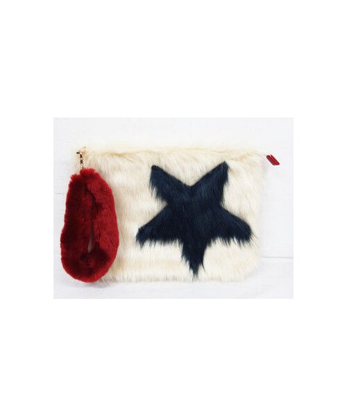 copine（コピン）の「★再・再入荷★星柄ファークラッチバッグ（クラッチバッグ・レディース・その他）」の6枚目の写真