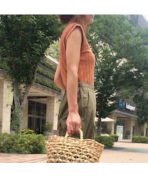 copine | ☆再入荷☆大人気ワイドリブノースリーブ(4color)(Tシャツ/カットソー)