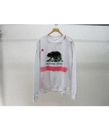 gilet | gilet リアルファーカリフォルニアグリズリースウェット(スウェット)