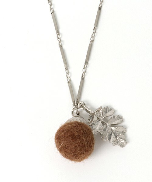 FRAPBOIS（フラボア）の「ツリーナッツ（ネックレス・レディース・シルバー/ゴールド・FREE）」の2枚目の写真