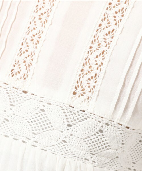 archives（アルシーヴ）の「レース襟ブラウス（シャツ/ブラウス・レディース・オフホワイト/ブラック/ベージュ・MEDIUM）」の11枚目の写真