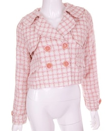 Bobon21 | スイートハートウィング襟ショートトレンチ(トレンチコート)