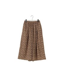 earth music&ecology | ＜WEB限定大きな・小さなサイズ＞花柄ウエストゴムガウチョパンツ(パンツ)