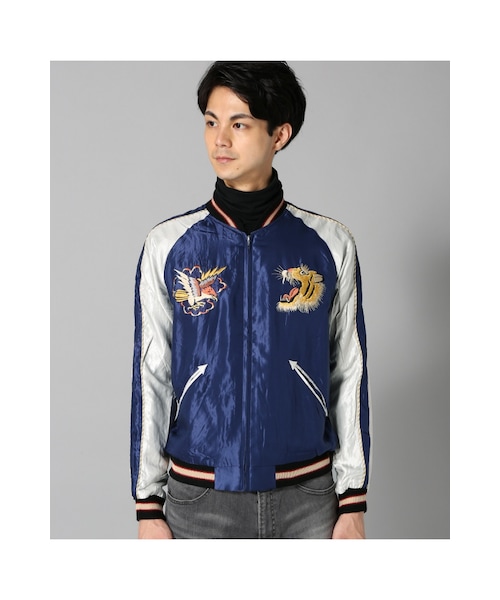 JOURNAL STANDARD（ジャーナルスタンダード）の「TAILOR TOYO / 東洋テーラー : ACETATE TWILL SUKA（ジャケット/アウター・ブラック A/ネイビー A・M）」の5枚目の写真