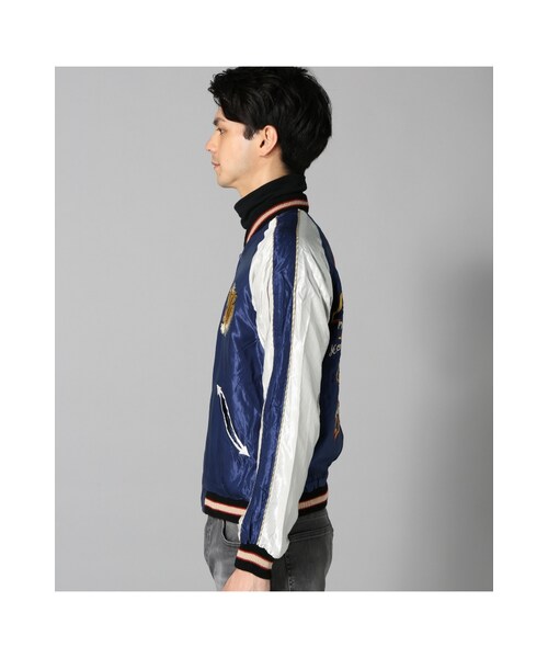 JOURNAL STANDARD（ジャーナルスタンダード）の「TAILOR TOYO / 東洋テーラー : ACETATE TWILL SUKA（ジャケット/アウター・ブラック A/ネイビー A・M）」の6枚目の写真