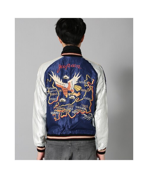 JOURNAL STANDARD（ジャーナルスタンダード）の「TAILOR TOYO / 東洋テーラー : ACETATE TWILL SUKA（ジャケット/アウター・ブラック A/ネイビー A・M）」の7枚目の写真