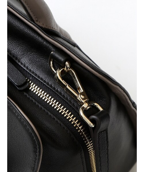 interstaple（インターステイプル）の「Bianca/2WAYボストン（ボストンバッグ・レディース・GRY/WIN・F）」の6枚目の写真