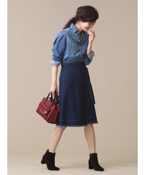 interstaple（インターステイプル）の「Bianca/2WAYボストン（ボストンバッグ・レディース・GRY/WIN・F）」の14枚目の写真