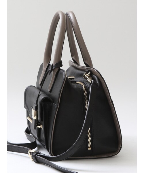 interstaple（インターステイプル）の「Bianca/2WAYボストン（ボストンバッグ・レディース・GRY/WIN・F）」の3枚目の写真