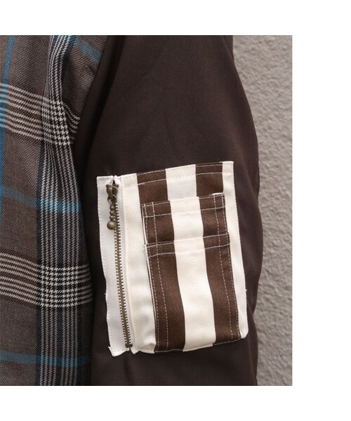 NIRAME.CO（ニラメッコ）の「ＮＡ－1 チェック（ブルゾン・メンズ・その他）」の5枚目の写真