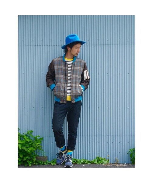 NIRAME.CO（ニラメッコ）の「ＮＡ－1 チェック（ブルゾン・メンズ・その他）」の2枚目の写真