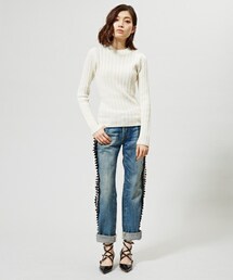メゾンマルジェラ ★エムエム6★リブニット MM6 Maison Margiela（ｴﾑｴﾑｼｯｸｽ ﾒｿﾞﾝ ﾏﾙｼﾞｪﾗ）の「MM6 Maison Margiela