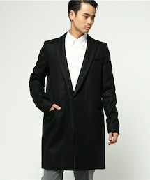 CHRISTIAN DADA | CHRISTIAN DADA ライトメルトンカットオフチェスターコート(チェスターコート)