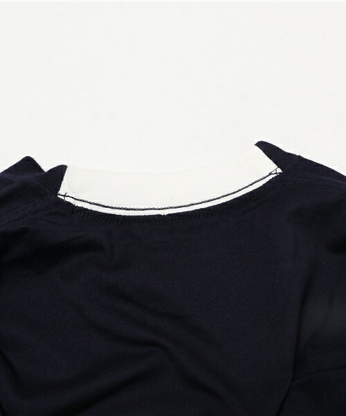 FRAPBOIS（フラボア）の「MIZMARU-T（Tシャツ/カットソー・レディース・ホワイト/グレー/ネイビー・1/2）」の13枚目の写真