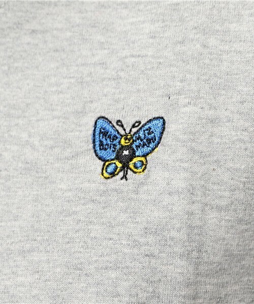 FRAPBOIS（フラボア）の「MIZMARU-T（Tシャツ/カットソー・レディース・ホワイト/グレー/ネイビー・1/2）」の12枚目の写真