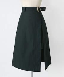 DHOLIC | リングベルトスリットAラインスカート(スカート)