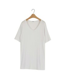 SINOWS | Silket crew neck Tshirt(Tシャツ/カットソー)