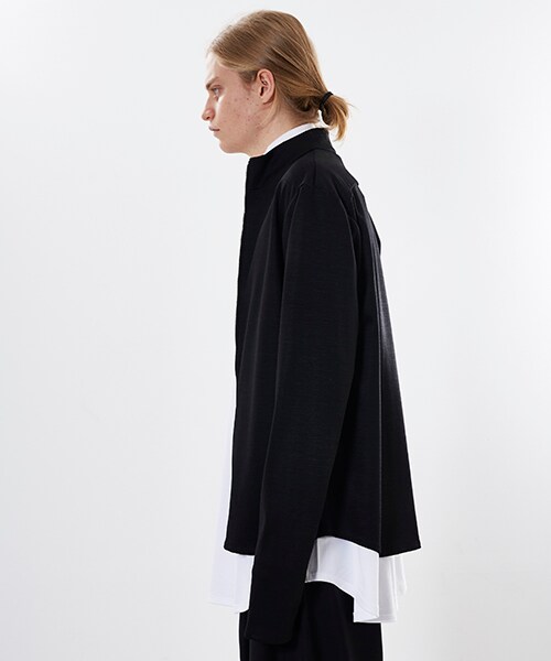 ETHOSENS(エトセンス)の「トラックジャージー ブラック(その他・メンズ・BLK・1/2)」の6枚目の写真