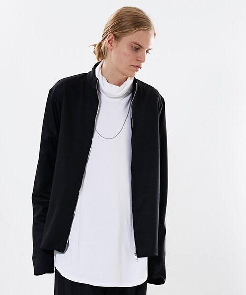 ETHOSENS(エトセンス)の「トラックジャージー ブラック(その他・メンズ・BLK・1/2)」の1枚目の写真