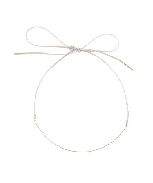 merry jenny（メリージェニー）の「リボン2ＷＡＹチョーカー（アクセサリー・レディース・アイボリー/ブラック/ピンク・F）」の2枚目の写真