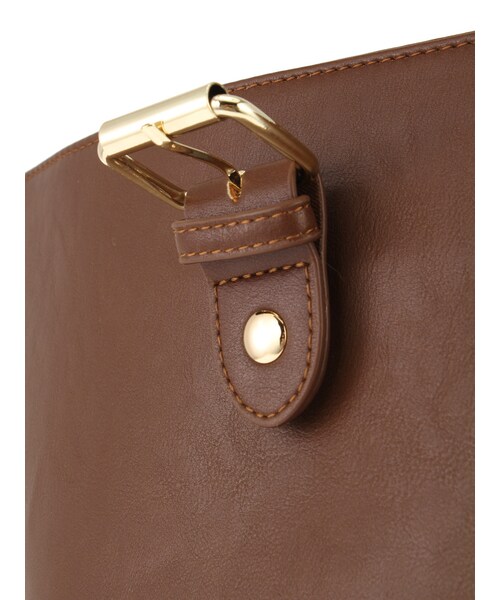 Ungrid(アングリッド)の「フェイクレザータットBAG(バッグ・レディース・ブラック/ブラウン・F)」の9枚目の写真