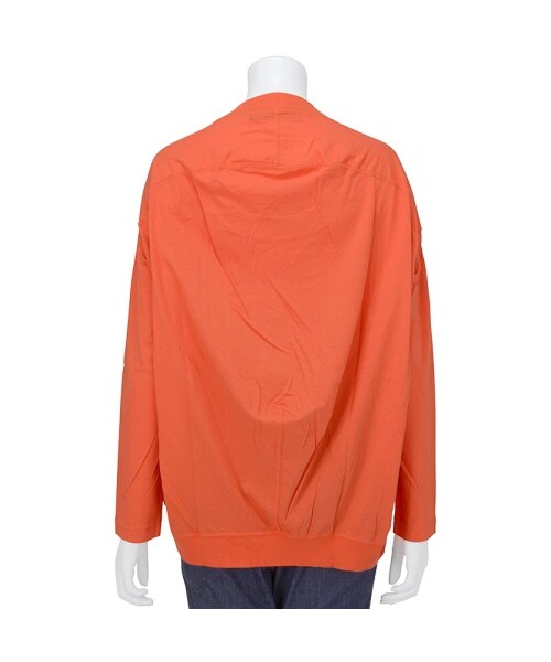 mercibeaucoup,（メルシーボークー）の「メルシーボークー、/ Ｂ：わさっとドッキング / カットソー（トップス・レディース・off white/navy/orange・01）」の8枚目の写真