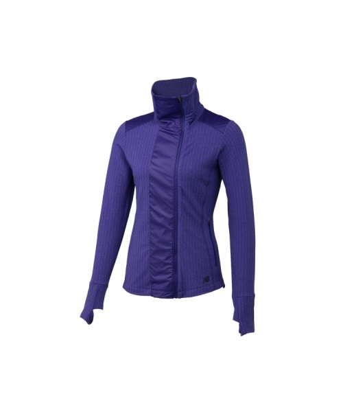 NEW BALANCE(ニューバランス)の「トレーニング ノベルティーヒートジャケット AWJ63115SSL(ウィメンズ > アパレル > トレーニング > ジャケット・レディース・SSL スペクトラル/BK ブラック・S/M/L)」の1枚目の写真