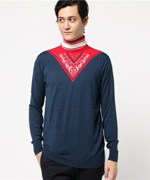 yoshiokubo | yoshio kubo バンダナニット(ニット/セーター)