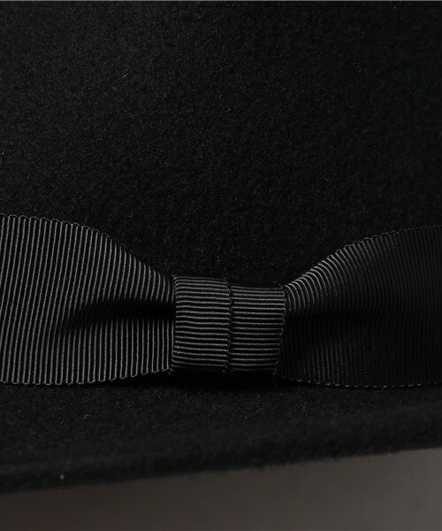 MEN'S BIGI（メンズビギ）の「中折れハット（ハット・メンズ・ブラック×ブラック/ブラック×レッド・FREE）」の5枚目の写真