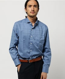 MEN'S BIGI | ビジネスシャツ（ワイシャツ）/シャンブレーチェック(シャツ/ブラウス)