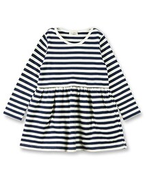 Branshes ブランシェス の 長袖ボーダーワンピース ワンピース Wear