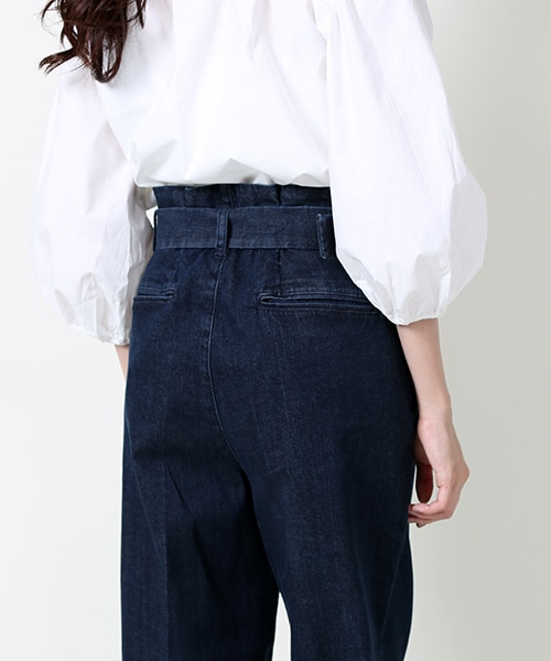 FREAK'S STORE（フリークスストア）の「ハイウェストワイドパンツ（パンツ・メンズ・ベージュ/ブラウン/ネイビー・S/M）」の8枚目の写真