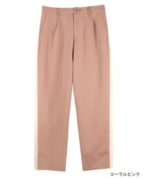 w closet | 【SET FAIR対象】ツイルライン入りタックパンツ(パンツ)