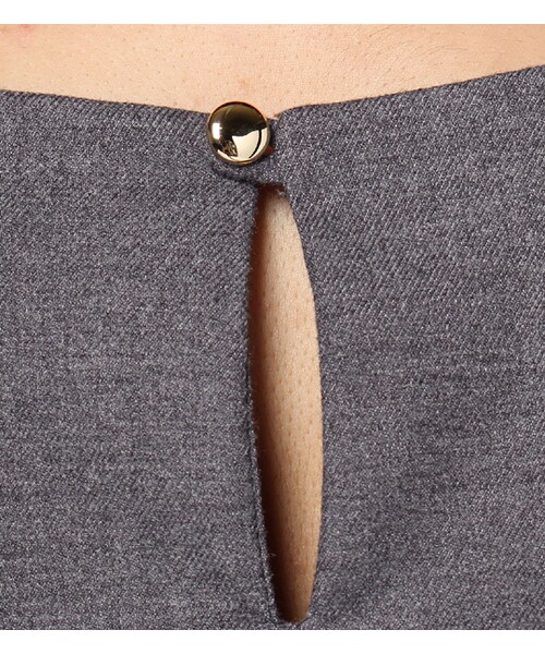 mysty woman（ミスティウーマン）の「ウエストギャザーフレアスリーブトップス（トップス・レディース・グレー/キャメル/ブラック）」の11枚目の写真