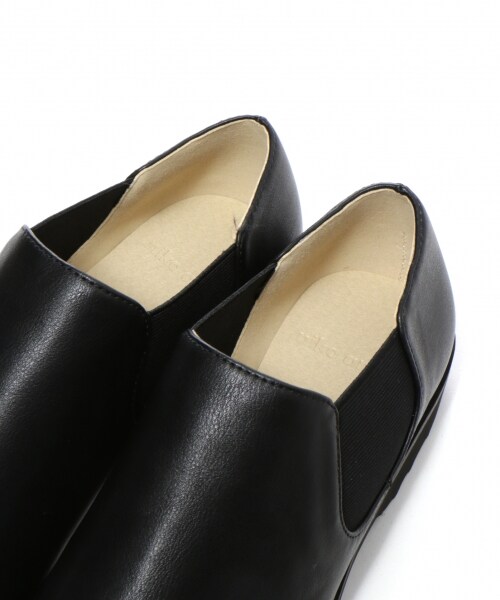 niko and...（ニコアンド）の「サイドゴアスリッポン（シューズ・ブラック/ブラウン・M(23.5-24cm)/L(24-24.5cm)）」の4枚目の写真