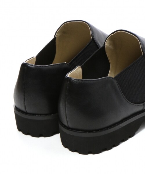 niko and...（ニコアンド）の「サイドゴアスリッポン（シューズ・ブラック/ブラウン・M(23.5-24cm)/L(24-24.5cm)）」の5枚目の写真