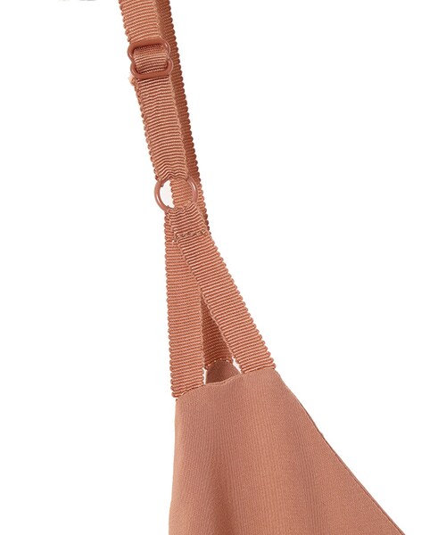 31 Sons de mode（トランテアン　ソン　ドゥ　モード）の「≪新作≫イレギュラーヘムキャミワンピース【インスタグラム掲載】（ワンピース/ドレス・レディース・ブラック/ブラウン・36）」の6枚目の写真