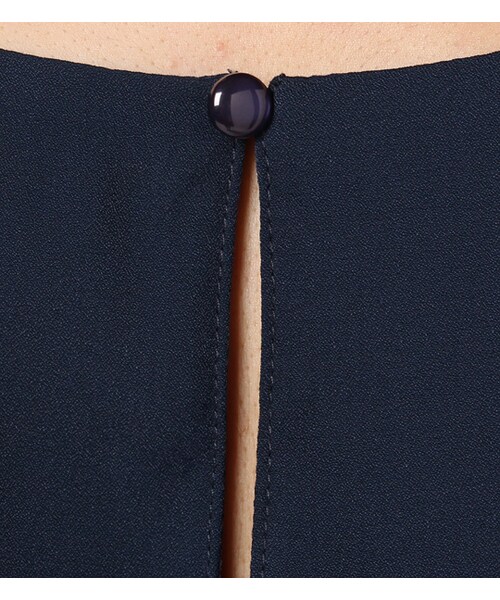 laboratory work（ラボラトリーワーク）の「シフォンジョーゼットレイヤードブラウス（トップス・レディース・オフホワイト/ダークレッド/ネイビー・M）」の10枚目の写真