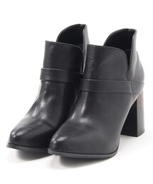 laboratory work | ツートンヒールショートブーツ(シューズ)