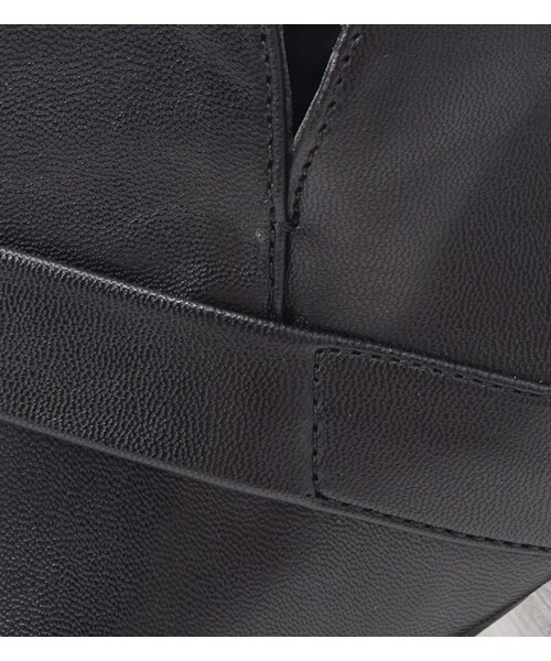 laboratory work（ラボラトリーワーク）の「ツートンヒールショートブーツ（シューズ・レディース・ブラック/ライトブラウン・M/L）」の10枚目の写真