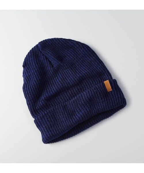 American Eagle（アメリカンイーグル）の「AEOマールドビーニー（ハット・メンズ・ブラック/グレー/オリーブ/ネイビー・ONE SIZE）」の4枚目の写真