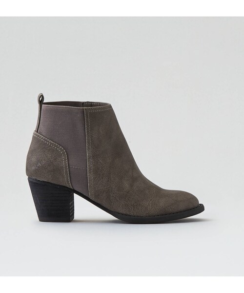 American Eagle(アメリカンイーグル)の「AEOパネルブーティー(ブーツ・レディース・グレー/ダークブラウン・5/6/7/8/9/10)」の1枚目の写真