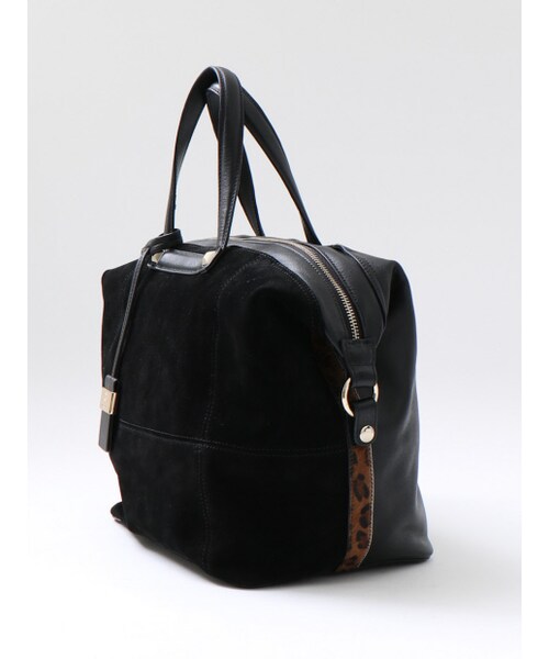 interstaple（インターステイプル）の「Grace/ダブルフェイスボストントート【予約】（トートバッグ・レディース・BLK/KAKI/PBG・F）」の3枚目の写真