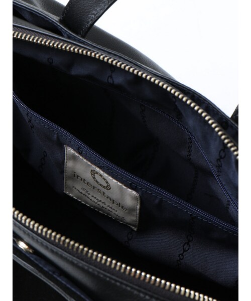 interstaple（インターステイプル）の「Grace/ダブルフェイスボストントート【予約】（トートバッグ・レディース・BLK/KAKI/PBG・F）」の12枚目の写真