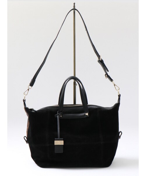 interstaple（インターステイプル）の「Grace/ダブルフェイスボストントート【予約】（トートバッグ・レディース・BLK/KAKI/PBG・F）」の5枚目の写真